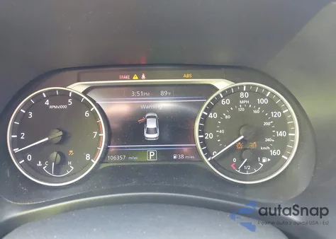 2020 Nissan Sentra Sv Xtronic Cvt z USA, uszkodzony, nr VIN 3N1AB8CV1LY214528